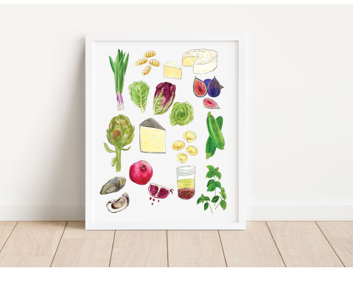 Foodie Print - Art Print
