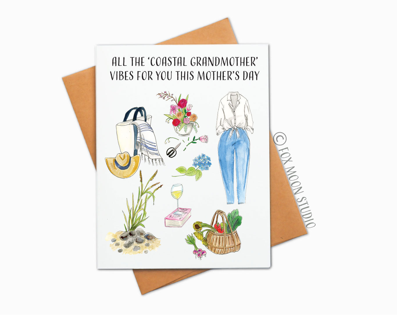 All The 'Coastal Grandmother' Vibes For You This Mother's Day - Mother's Day Greeting Card