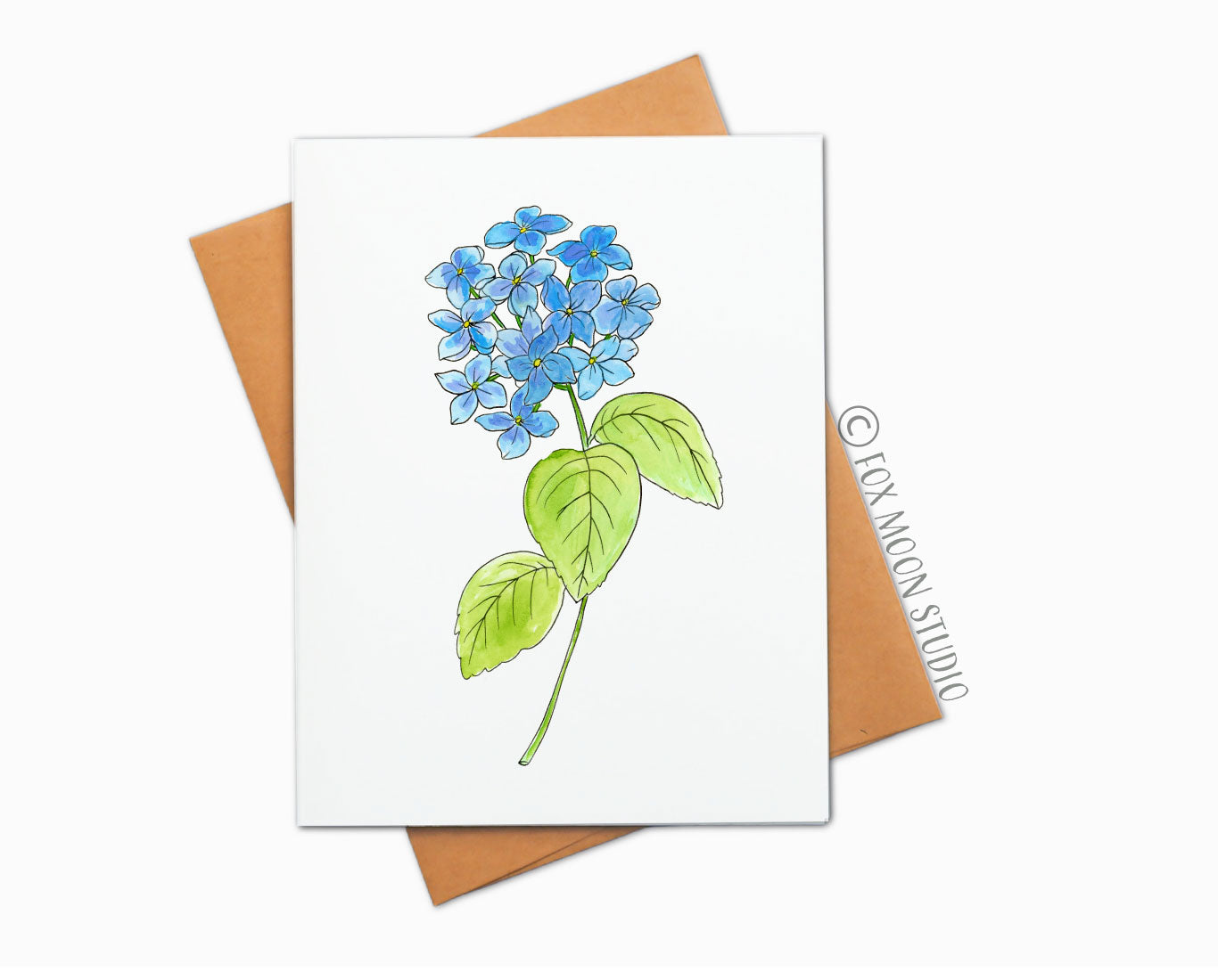 Hydrangea - Greeting Card