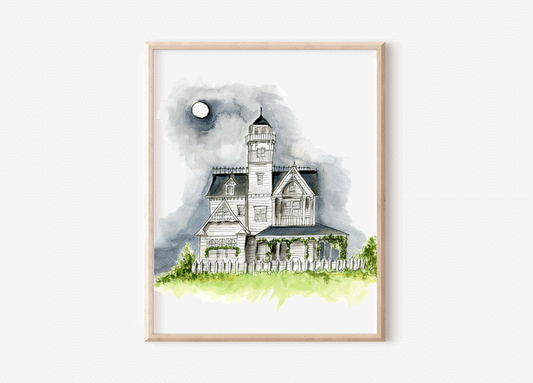 Practical Magic House - Art Print