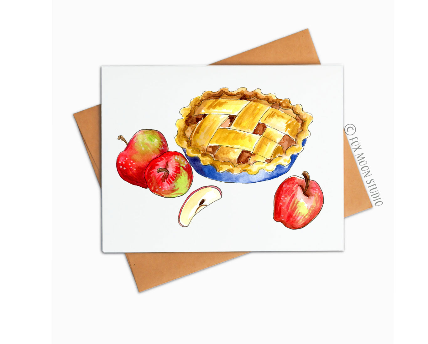 Apple Pie - Fall Greeting Card