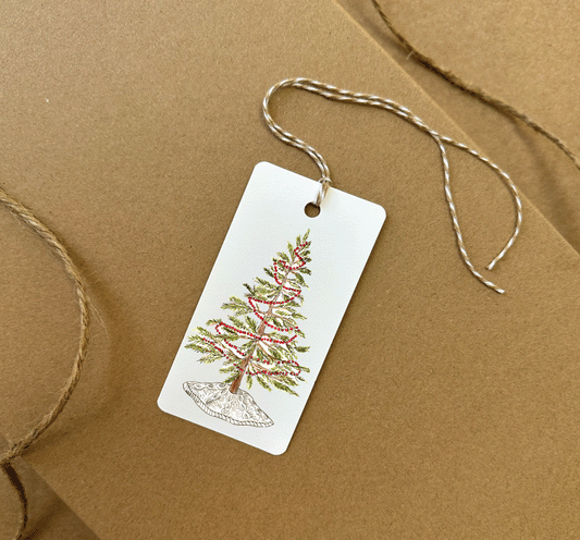 Christmas Tree Gift Tag