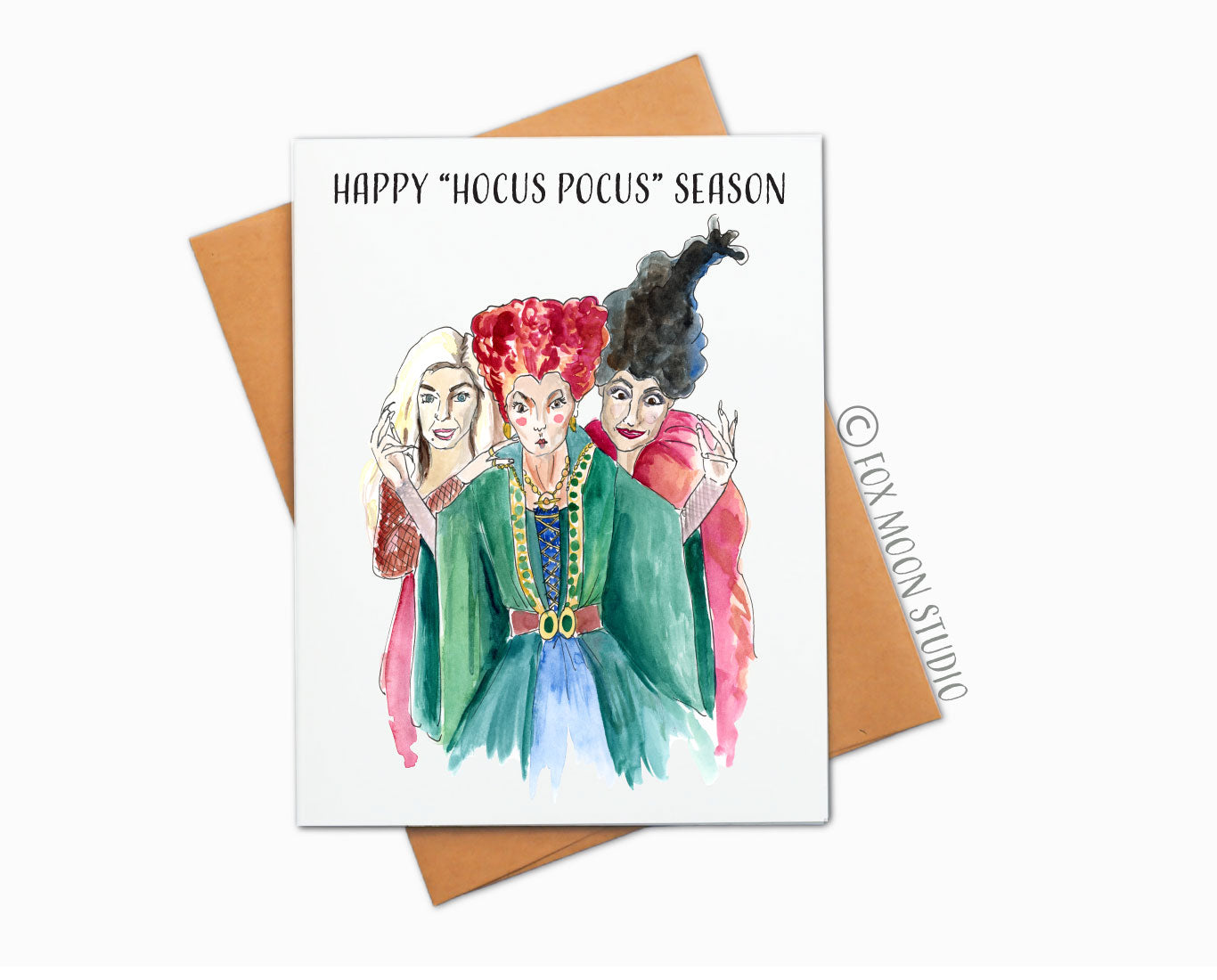 Happy "Hocus Pocus" Season - Halloween Greeting Card