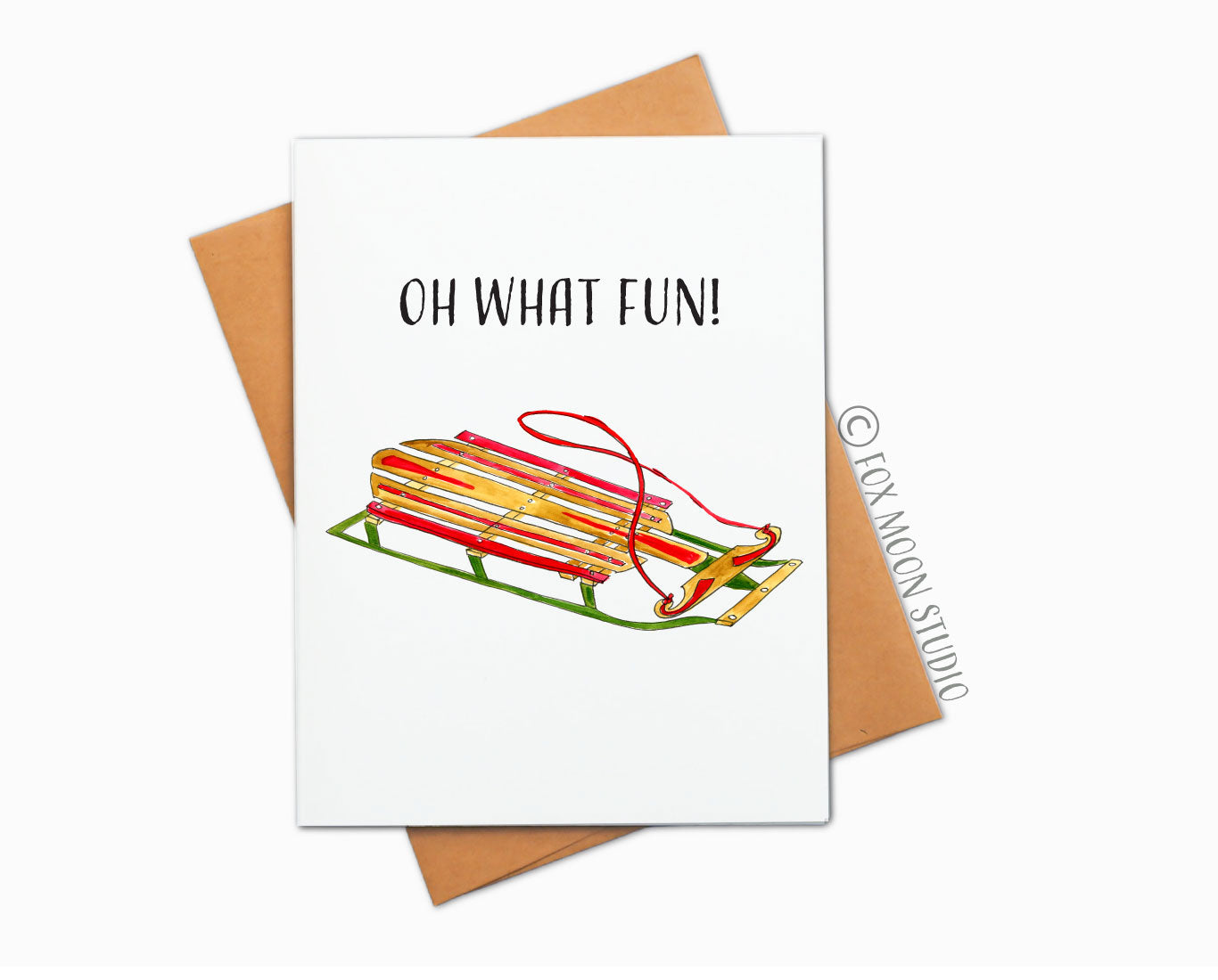 Oh What Fun! - Holiday Greeting Card