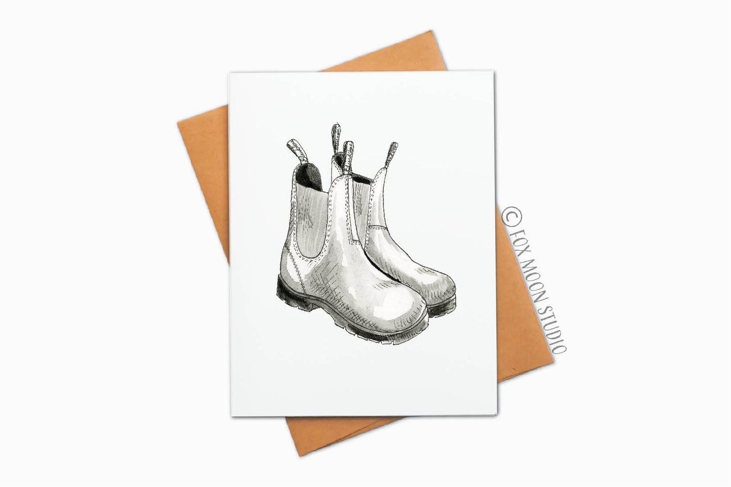 Boots - Greeting Card