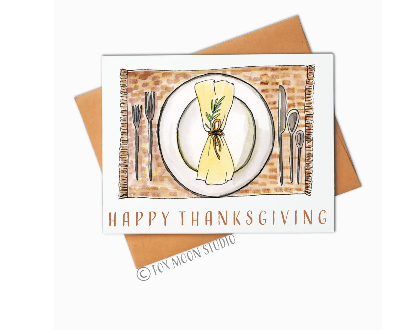 Happy Thanksgiving - Greeting Card